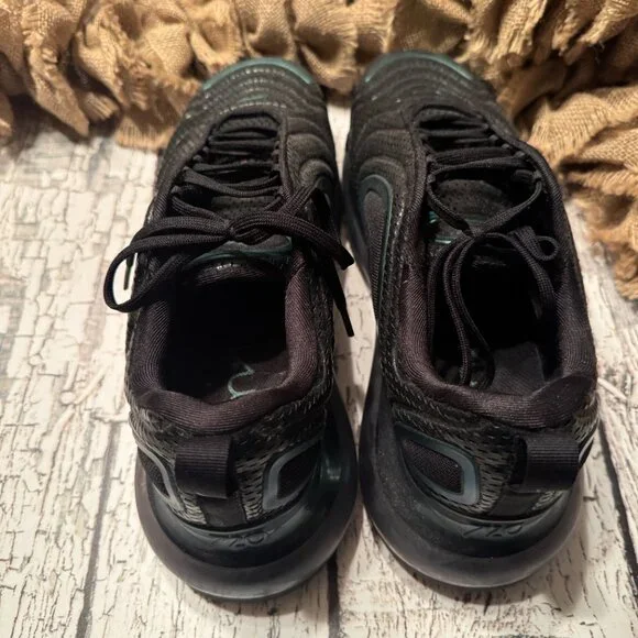 Mens Nike Air Max Sneakers Green Black - Picture 4 of 6